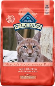 Blue Buffalo Wilderness Indoor Hairball & Weight Control Chicken Recipe Grain-Free Dry Cat Food