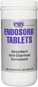 Endosorb Anti-Diarrheal Tablets for Dogs & Cats