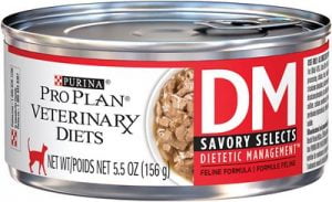 Purina Pro Plan Veterinary Diets DM Dietetic Management Formula Canned Cat Food