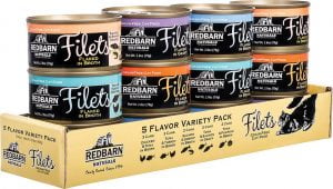 Redbarn Canned Cat Food Filet Variety Pack