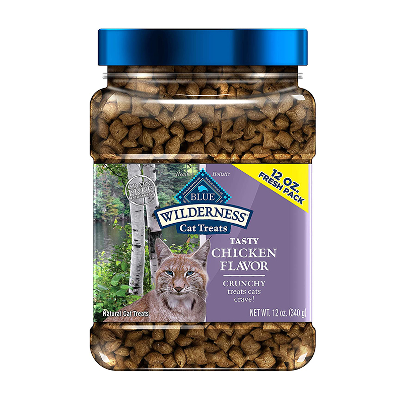 Blue Buffalo Wilderness Grain Free Crunchy Cat Treats