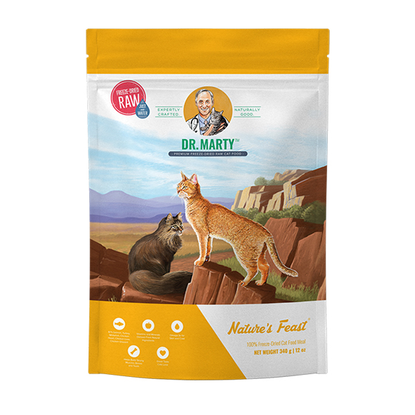 Dr. Marty Nature's Feast Cat Food Review The Daily Cat