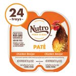 Nutro Perfect Portions Grain-Free Chicken PatÃ© Recipe Cat Food Trays, 2.6-oz, case of 24 twin-packs